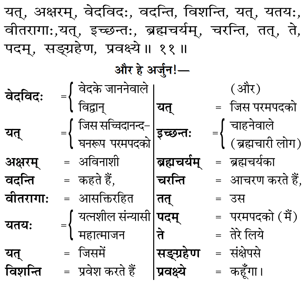 अध्याय 8 श्लोक 11